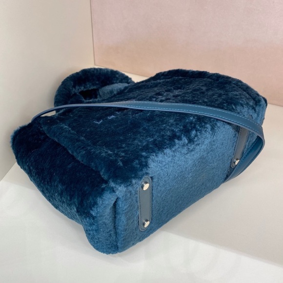 Kate Spade - Ella Faux Shearling Small Tote - Picture 3 of 9